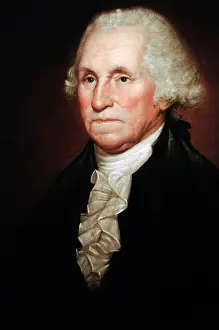 Rembrandt: George Washington (1732-1799). First President of the US