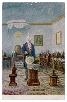 Presides: GEORGE WASHINGTON