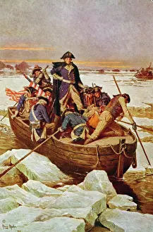 Delaware: George Washington crossing the Delaware River