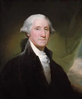 Weskit: George Washington, by Gilbert Stuart, 1795