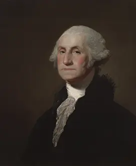 Federalist: George Washington, by Gilbert Stuart, 1796-1805