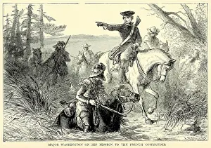 Frontiersmen: George Washington led an eight man British