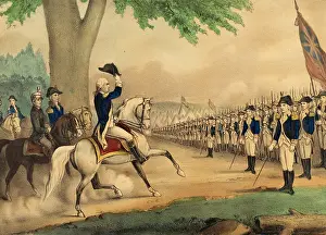 Museum Of The City Of New York: George Washington Taking Command of the American Army