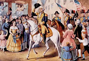 Assume: George Washington's entry to assume office ?