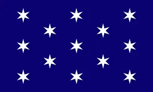 Washingtons: George Washington's personal flag