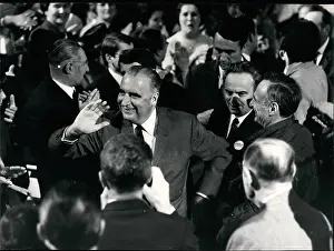 Pursuing: Georges Pompidou, election campaign, Auvergne, France