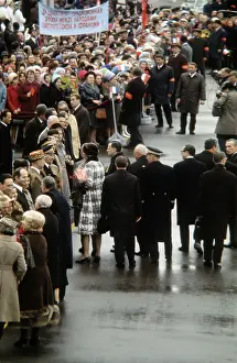 Velikzhanin: Georges Pompidou visiting USSR, 1970