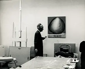Ranch: Georgia O'Keeffe in Her Home Studio, 1971