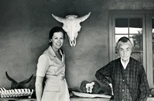 Searle: Georgia O'Keeffe with Judith Searle, 1971