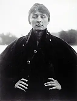 Stieglitz: GEORGIA O'KEEFFE, in a portrait by Alfred ?