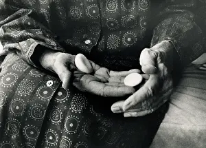 Wrinkled: Georgia O'Keeffe's Hands, 1971