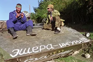Militiamen: Georgian-Abkhaz conflict, 1992
