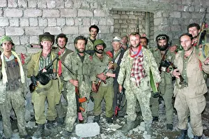 Militiamen: Georgian-Abkhaz conflict, 1993