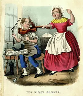 Scrape: Georgian cartoon, The First Scrape