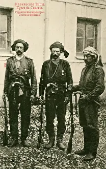 Georgians: Georgian soldiers