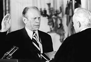 Oaths: Gerald Ford takes the Oath of Office as ?
