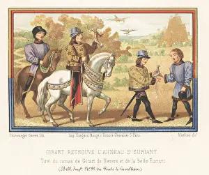 Xve Siecle: Gerard de Nevers finds Euriant's ring