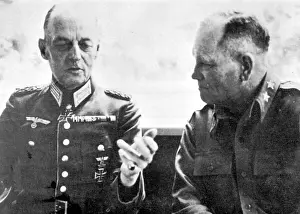 Gerd: Gerd von Rundstedt talking with General Milburn