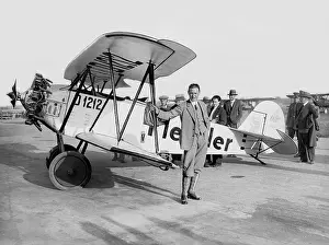 Minute: Gerhard Fieseler with his Schwalbe, 1927