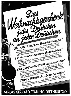 Eine: Gerhard Stalling advert