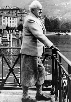 Gerhart: Gerhart Hauptmann in Rapallo, 1933