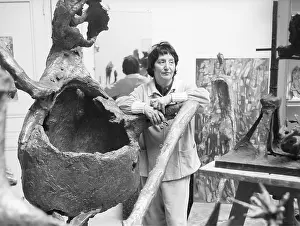 Germaine: Germaine Richier, sculptor from Paris, in her