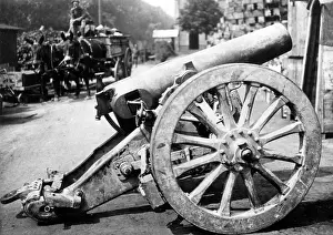 15cm: German 15cm heavy howitzer, WW1