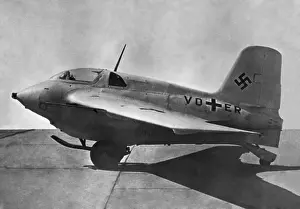Ineffective: German Me 163 was a high-speed, fast-climbing