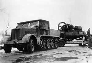 Orderly: German 18 ton prime mover Sdkfz.9 on the Eastern front, 1943
