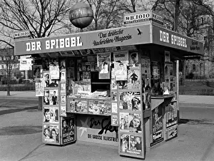 Bookstall: German 1950s Newspaper Kiosk