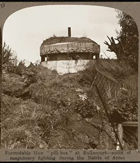 Bullecourt: GERMAN 1ST WW PILL-BOX
