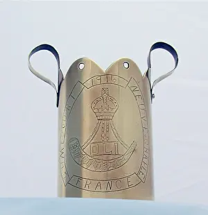 Looped: German 77mm shell case vase with looped handles