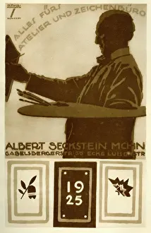 Retrographics Limited (ludwig Hohlwien): A German advertisement for Albert Seckstein