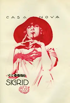Casanova: A German advertisement for Casanova Sigrid cigarettes