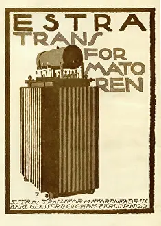Transformers: A German advertisement for Estra transformers