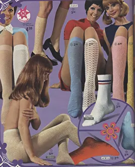 Hosiery: German advertisement for socks and tights