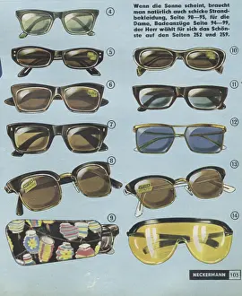 Neckermann: German advertisement for sunglasses