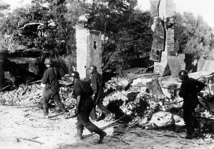 Comb: German advance detachment at the Dnieper, 1941