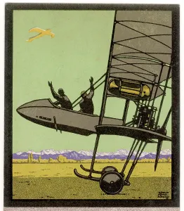 Pusher: GERMAN AEROPLANE 1913