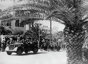 Afrika: German Africa Corps parade, 1941