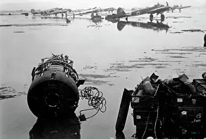 Melting: German Air Force airfield - the Eastern Front, 1942