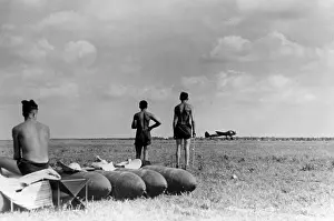 Observe: German Air Force airfield in Romania - the Eastern Front