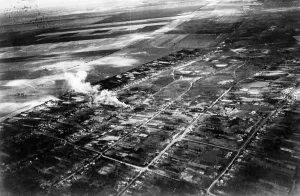 Transition: German air raid at the Dnieper, 1941