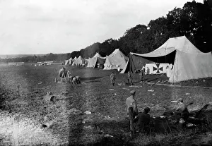 Disassembled: German airfield behind the western front, 1914