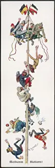 Slipping: German Allies at the top of the pole