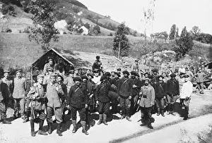 Graben: German alpine troops WWI