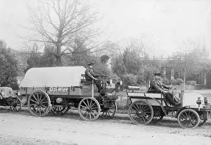 Shall: German ambulance at a demonstration, 1912