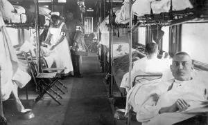Ruegen: German Ambulance Train at the Eastern Front