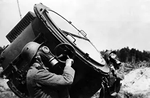 Searchlight: German Anti-aircraft searchlight