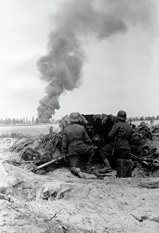 Leggings: German anti-tank gun position on the Eastern Front, 1941